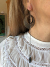 Hermatite Chain Earrings