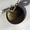 Key Heart Necklace